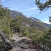Vue sur la niche d'arrachement depuis l'ouest