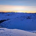 Auf dem Corn Vadret - zwar vor Sonnenaufgang aber bei einer wunderschönen Stimmung
