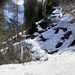Die Zaunpfäle am Ende der Wiese des Plattnerbergs und der beginnende Kuhweg