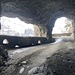 Der galeriartige Tunnel