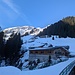 Vorderbockbachalpe mit Brücke - gerade aus zur Rappenspitze und links aus dem Bild geht der Weg weiterhinein zur hinteren Bockbachalpe