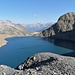 Laghet la Greina. Der See ist erst ab den 70er Jahren durch den Rückgang des Terrigletschers entstanden.