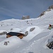Le replat un peu chaotique sous la Carschinahütte. Au fond la Drüsenturm, temple des grandes voies extrèmes.
