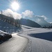 Auf der Miesbergloipe bei Walchsee
