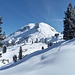 Blick zu den Lavinores, 31.01.23 Skitour 