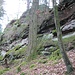 Also ging ich weiter entlang des Bergrückens zu weiteren Felsen.
