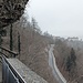 Rückblick zum Schloss Heiligenberg.