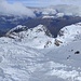 in discesa lungo la Via della Ganda