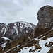sul sentiero di avvicinamento alla base della via Feel Free