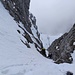 nella goulotte finale