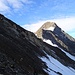 Langsam baut sich der Nordgrat der Rötspitze vor uns auf