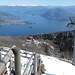 Panorama verso Verbania; in centro foto si vede la stazione di arrivo della funivia, nei pressi della quale il giorno 23.05.2021 avvenne il tragico incidente dove morirono 14 persone.
