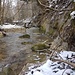 Knauersandstein in der Böschung