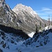 das Innerfeldtal leuchtet schon