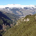 Blick nach Thusis und Heinzenberg, rechts ein Stück Weg