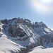 Blick nach Süden zu Hochgamatsch und Hochfinsler....