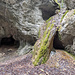 Rückblick zum trockenen Wasserfall.