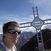 Natürlich gibt es ein Selfie am Gipfel.