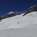 Perfekte Spur bei der langen Querung zum Gänderhorn