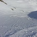 Aufgesulzter Direktabstieg zum Skigebiet