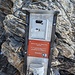 Skidepot beim Gipfelbuch des Klettersteigs Daubenhorn