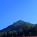 Nordostgrat Brecherspitz von links unten bis Mitte vom Foto<br />Im Hintergrund der Brecherspitz<br />Archivbild vom 2.September 2022