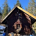 ziemlich urige Hütte an der Trainsalm