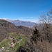 .. und jetzt von oben: Blick ins Rheintal ..