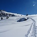 Das verschneite Große Kar ist ein wunderschönes Gelände...