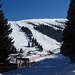 Vom Koralpenhaus geht es in wenigen Minuten zurück zum Skigebiet Koralpe.