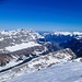 Blick zum Aufstieg und zum späteren Abstieg