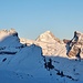 Das Bietschhorn im Abendlicht von der Lämmerenhütte aus