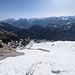Blick auf den Südhang von oben