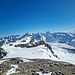 Blick vom Mittelgipfel zum Grossstrubel