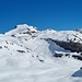 Blick bei der Abfahrt zu Stäghorn und Lämmerenhorn