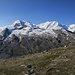 Findelgletscher und Monte Rosa