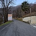 Parcheggio all'inizio della VASP per Val Bodengo e Pilotera