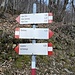 Inizio mulattiera, l'Alpe Cermine è data a 2:20