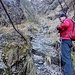 Il percorso prosegue sullo stretto fondo valle