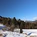 auf dem Hocheck mit Blick zum Brünnstein links, hinten der Wendelstein