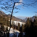 Blick nordwärts während der Querung um Hocheck