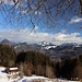 Blick hinüber zu den Chiemgauer Alpen