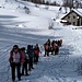Passaggio dal ifugio Gattascosa