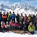 Foto di gruppo a quota 2220