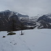 A destra la Cima di Courmaon. A sinistra punte Fourà e Mare Percià??