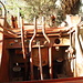 Posto di guida della ruspa.