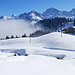 Aussicht bei der Mittagsrast im Hinter Chulm.