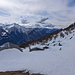 tief verschneite Alp Oberu