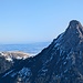 Aggenstein (1985 m) und kleiner Teil des Forggensees.