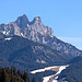 Gimpel (2173) und Rote Flüh (2108 m) - sie macht ihrem Namen alle Ehre.